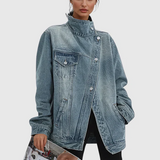 Bella™ - Künstlerische Jeansjacke