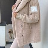 Sabrina - Damen Plüsch Kapuzenjacke