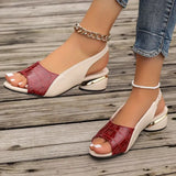 GLORIA | Stylische Orthopädische Sandalen