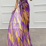 Elena | Lebhaftes Maxikleid