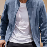 Dex™ - Klassische Wildleder-Zipperjacke