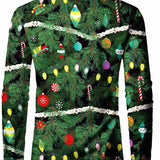 Weihnachten - Hemd Mit Baummuster