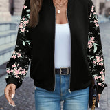 Thea™ - Trendy Floral Print Jacke