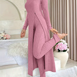 Aldea™ - Gemütliches Zwei-Teile Ribbed Lounge Set