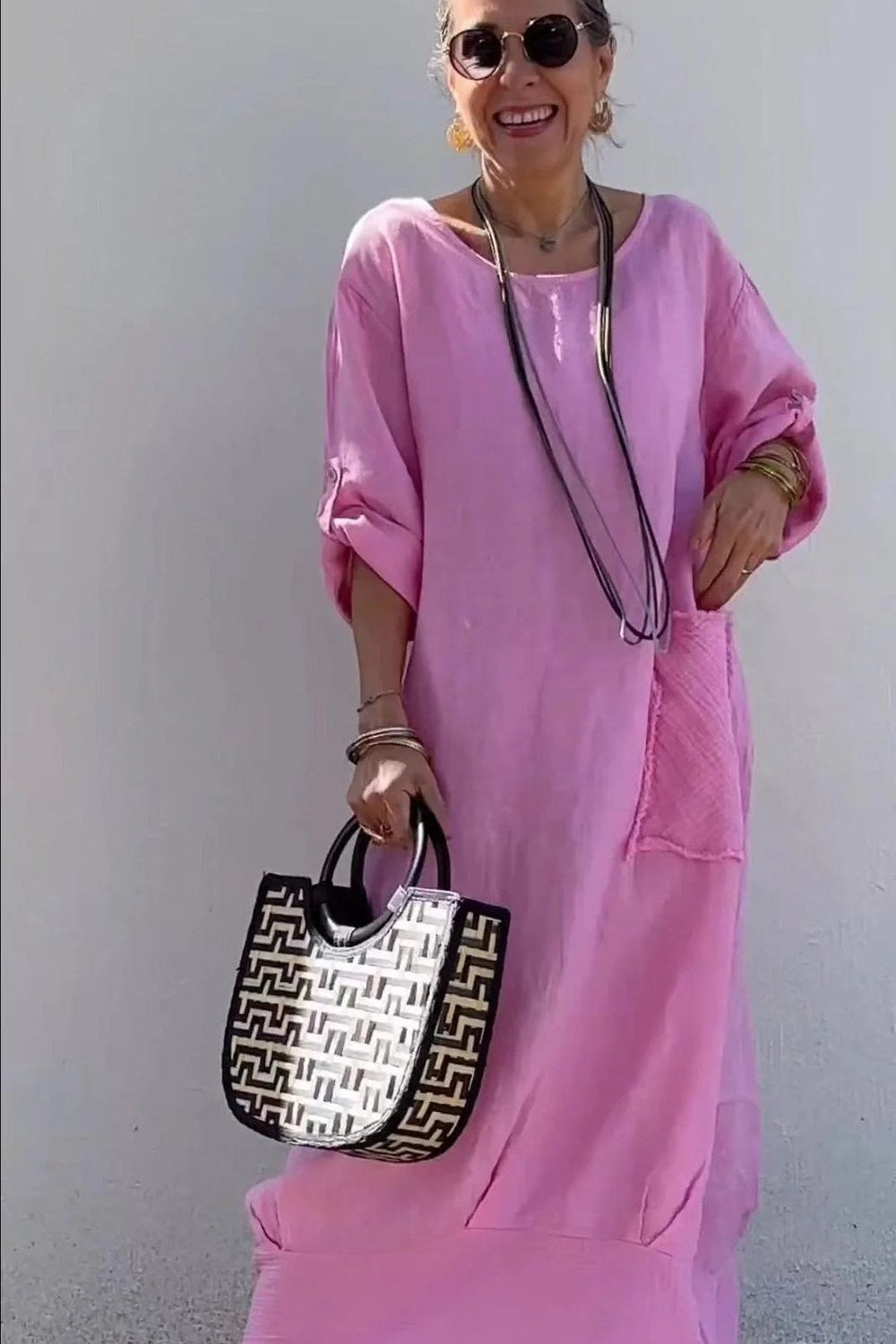 Leonore - Luftiges Oversized Kleid