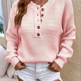 Robyn™ - Pullover mit Knopfdetails