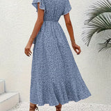 Elara | Fließendes, Bauch-umspielendes Wickelkleid