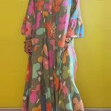Blumentraum | Lässiges Maxikleid