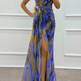 Elena | Lebhaftes Maxikleid