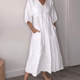 Corvalyn™ - Elegantes Fließendes Maxikleid