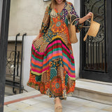 Schickes Bohemian-Eleganz-Kleid