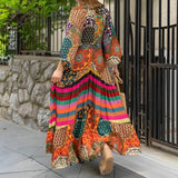 Schickes Bohemian-Eleganz-Kleid