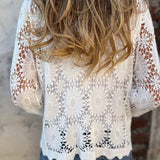 Nadia™ - Bequemer Spitzen-Cardigan