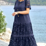 Cora™ - Elegantes Plissiertes Damenkleid