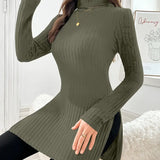 Sarah - Eleganter Langärmeliger Pullover Mit Schmaler Passform Für Den Herbst