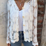 Nadia™ - Bequemer Spitzen-Cardigan