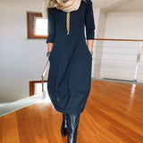 Greta - Lässiges Eleganz Kleid