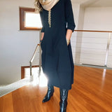 Greta - Lässiges Eleganz Kleid