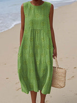 Künstlerisches Strandkleid