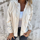 Concetta - Freizeitjacke Mit Kapuze Und Reißverschluss
