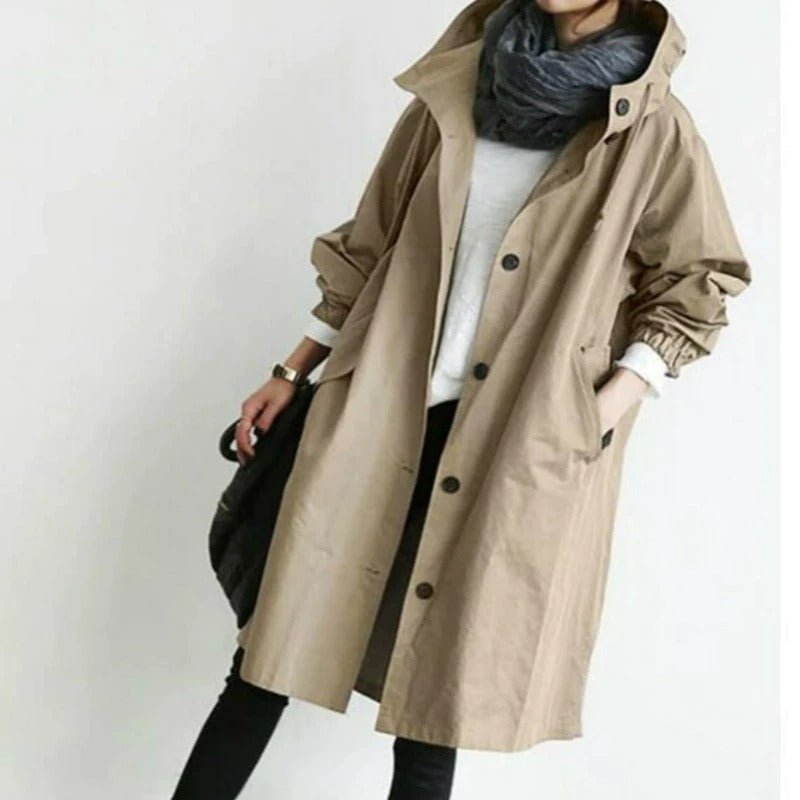 Elisabetta - Der Elegante Wasserabweisende Trenchcoat
