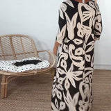 Ysabel - Abstraktes Muse Kleid