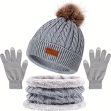 Winterset Mütze und Handschuhe für Damen