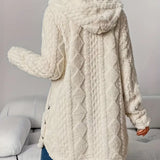 Chloe™ - Plüsch-Hoodie-Cardigan