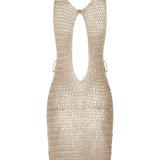 Kaia | Damen ärmelloses Mini-Kleid mit Cut-Out