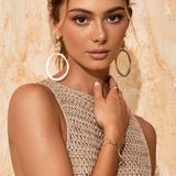 Kaia | Damen ärmelloses Mini-Kleid mit Cut-Out