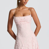 Maxikleid für Damen mit Schnürdetail