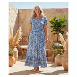 Connie - Floral Maxi Kleid