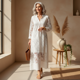 Nerisse - Bequemes Spitzenkleid