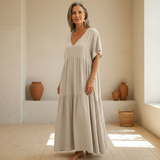 Maelis | Baumwolle-Leinen Kleid