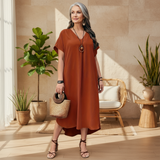 Gwendie - Fließendes Komfortkleid