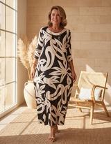 Ysabel - Abstraktes Muse Kleid