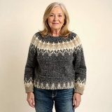 Samantha | Vintage Isländischer Pullover