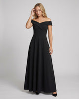 Lana | Damen Off-Shoulder Maxikleid