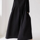 Ella - Lockeres kleid mit Seitentaschen