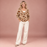 Greta | Bequemer geknöpfter Strickcardigan