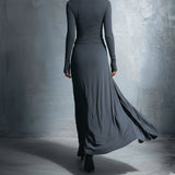 Vittoria ❘ Maxikleid mit seitlichem Knoten