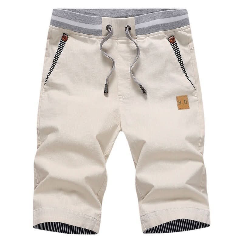 Eden | Knie-lange Shorts mit Kordelzug und Taschen