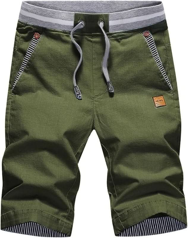 Eden | Knie-lange Shorts mit Kordelzug und Taschen