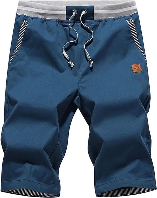 Eden | Knie-lange Shorts mit Kordelzug und Taschen