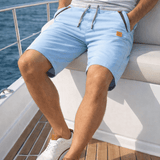 Eden | Knie-lange Shorts mit Kordelzug und Taschen