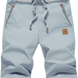 Eden | Knie-lange Shorts mit Kordelzug und Taschen
