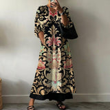Elegantes Kleid mit Evi-Druck