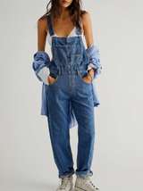 Solmira | Lässiger Denim-Jumpsuit mit Trägern