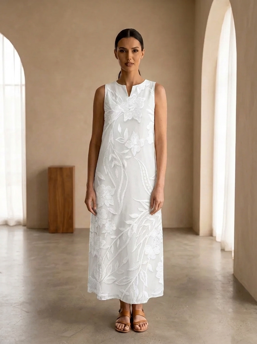 Meliora™ - Luxuriöses Bedrucktes Kleid
