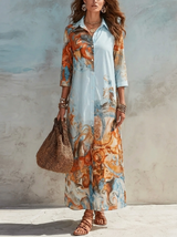GLORIA | Schickes Paisley Maxikleid